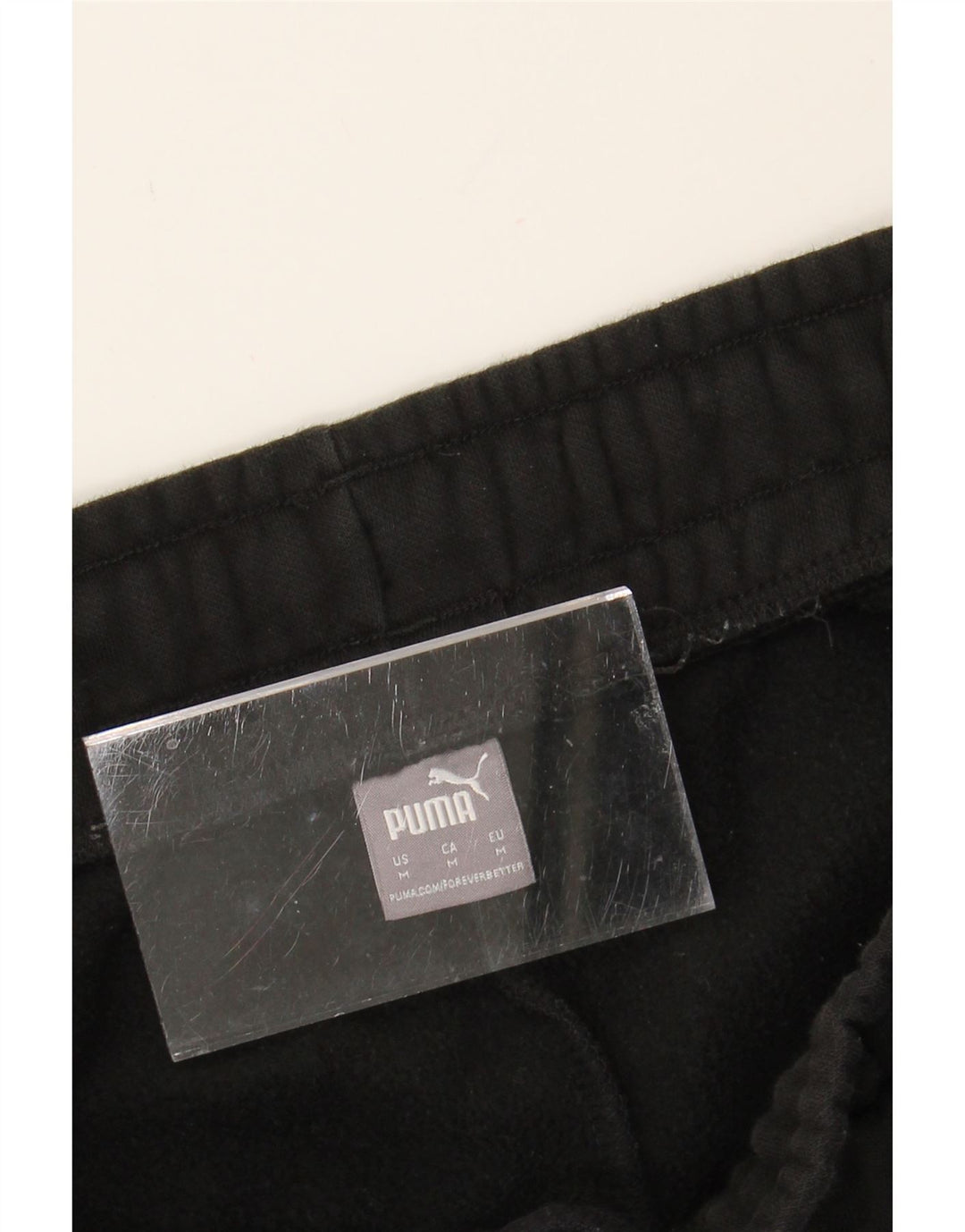 PUMA Mens Tracksuit Trousers Joggers Medium  Black Vintage Puma and Second-Hand Puma from Messina Hembry 