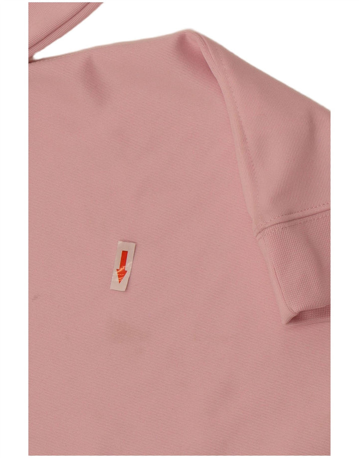 Nike Girls Graphic Sweatshirt Jumper 10-11 år Medium Pink Polyester