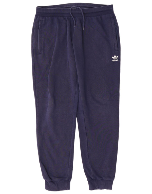 Adidas Herre træningsdragt Bukser Joggers Large Marineblå Bomuld