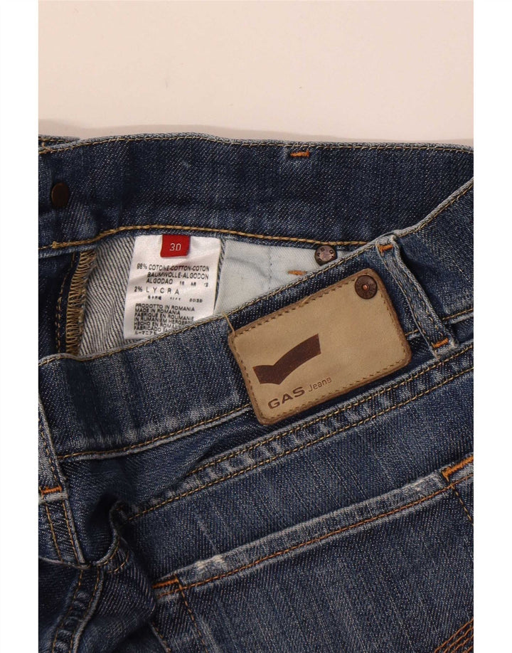 Gas Dame Bootcut Jeans W30 L32 Blå Bomuld