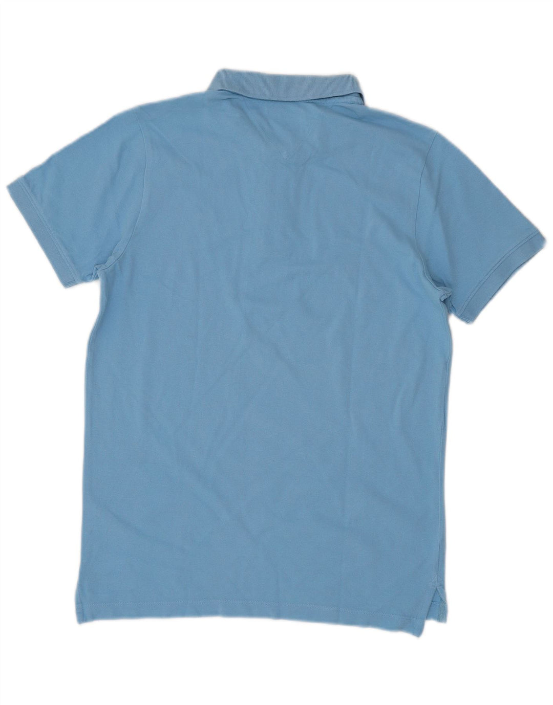 Tommy Hilfiger Herre poloshirt Medium Blue Bomuld