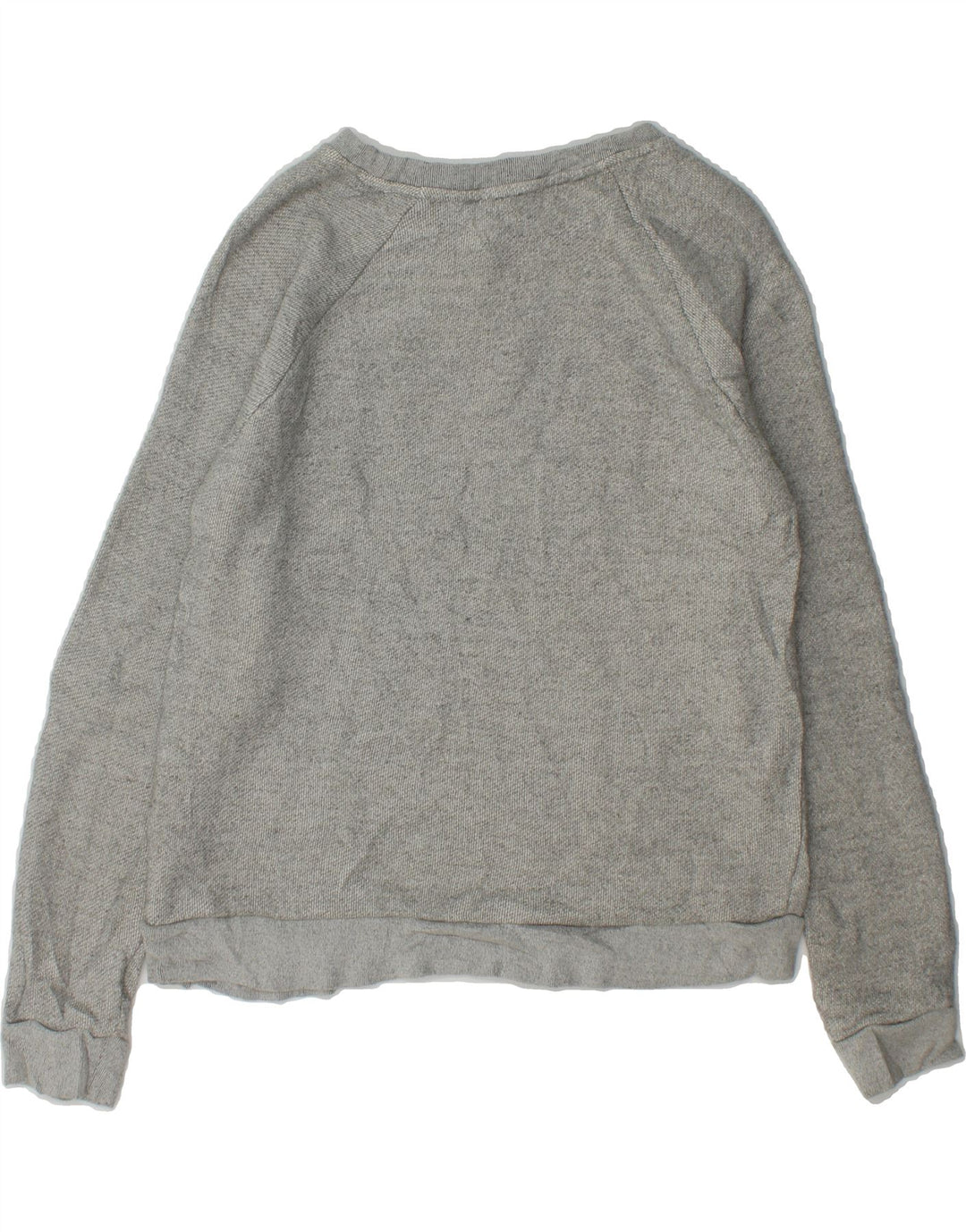 WHISTLES Womens Graphic Sweatshirt Jumper UK 14 Medium Grey Cotton Vintage Whistles and Second-Hand Whistles from Messina Hembry 