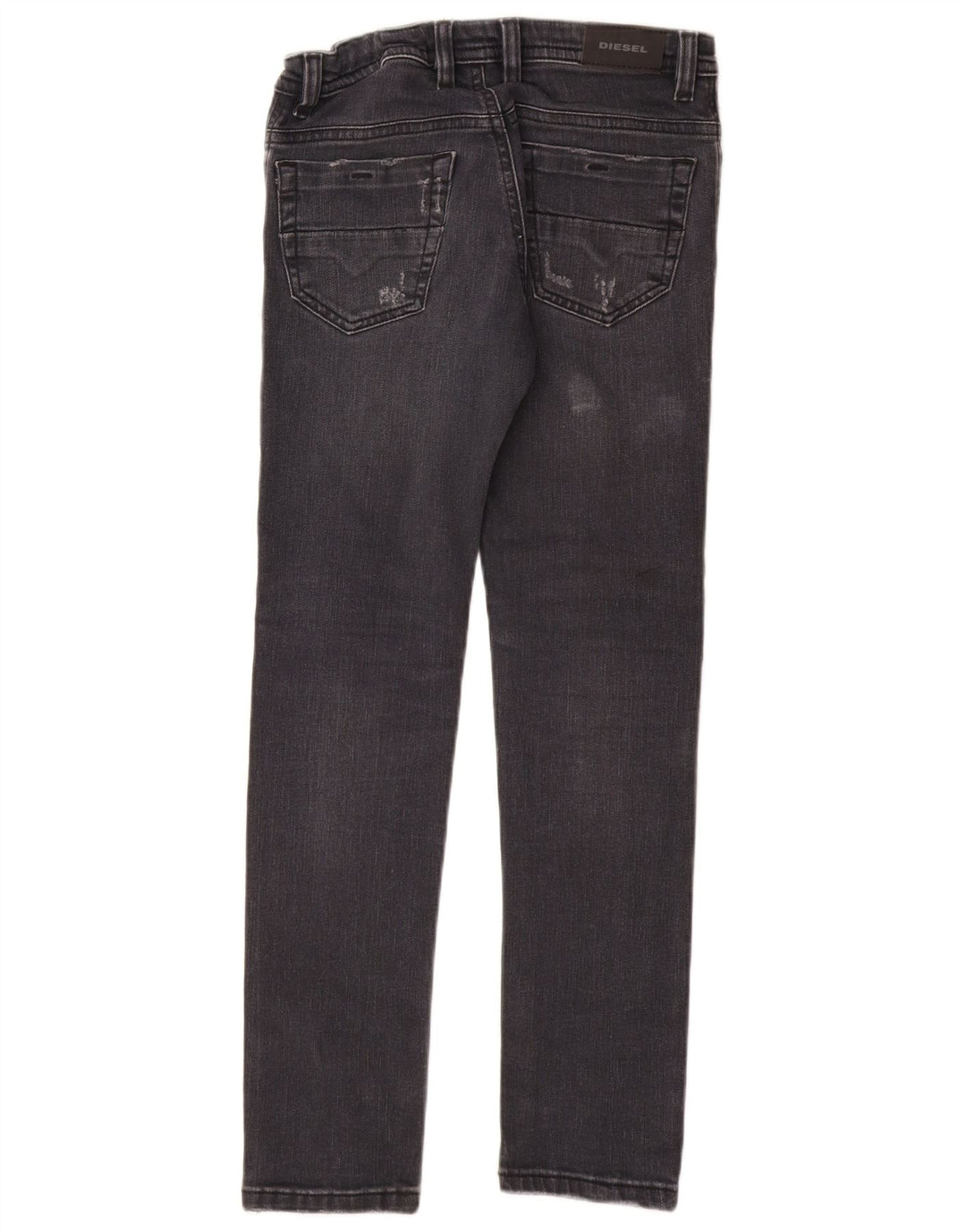 DIESEL Drenge Thommer Slim Skinny Jeans 11-12 år W26 L28 Grå Bomuld