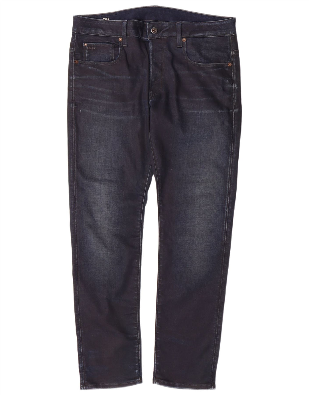 G-STAR Herre 3301 Slim Jeans W34 L32 Marineblå