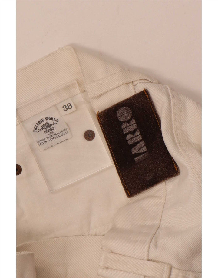 Charro Straight Jeans til mænd W38 L30 Hvid bomuld