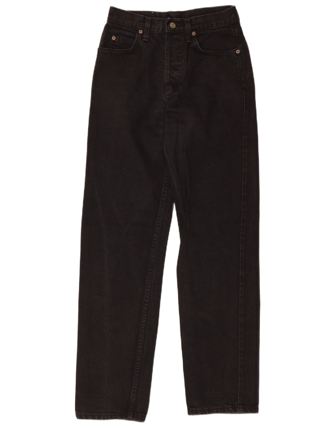 LEE Straight Jeans til kvinder W36 L30 Sort Bomuld