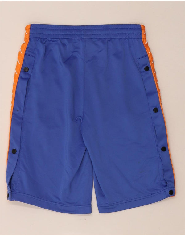 Kappa Boys Graphic Sports Shorts 13-14 år Blå Colourblock Polyester
