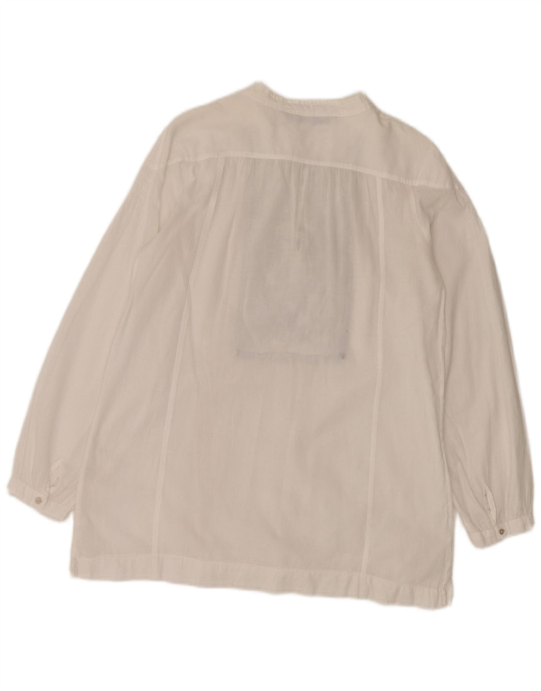 Zara Dame Langærmet Oversized Tunika Top UK 6 XS White Floral