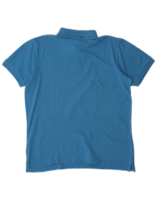 Kappa herre poloshirt Medium blå bomuld