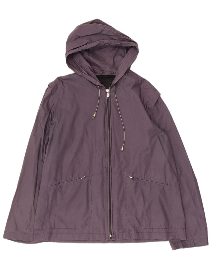 Gas Dame Hætte Vindjakke UK 14 Medium Grå