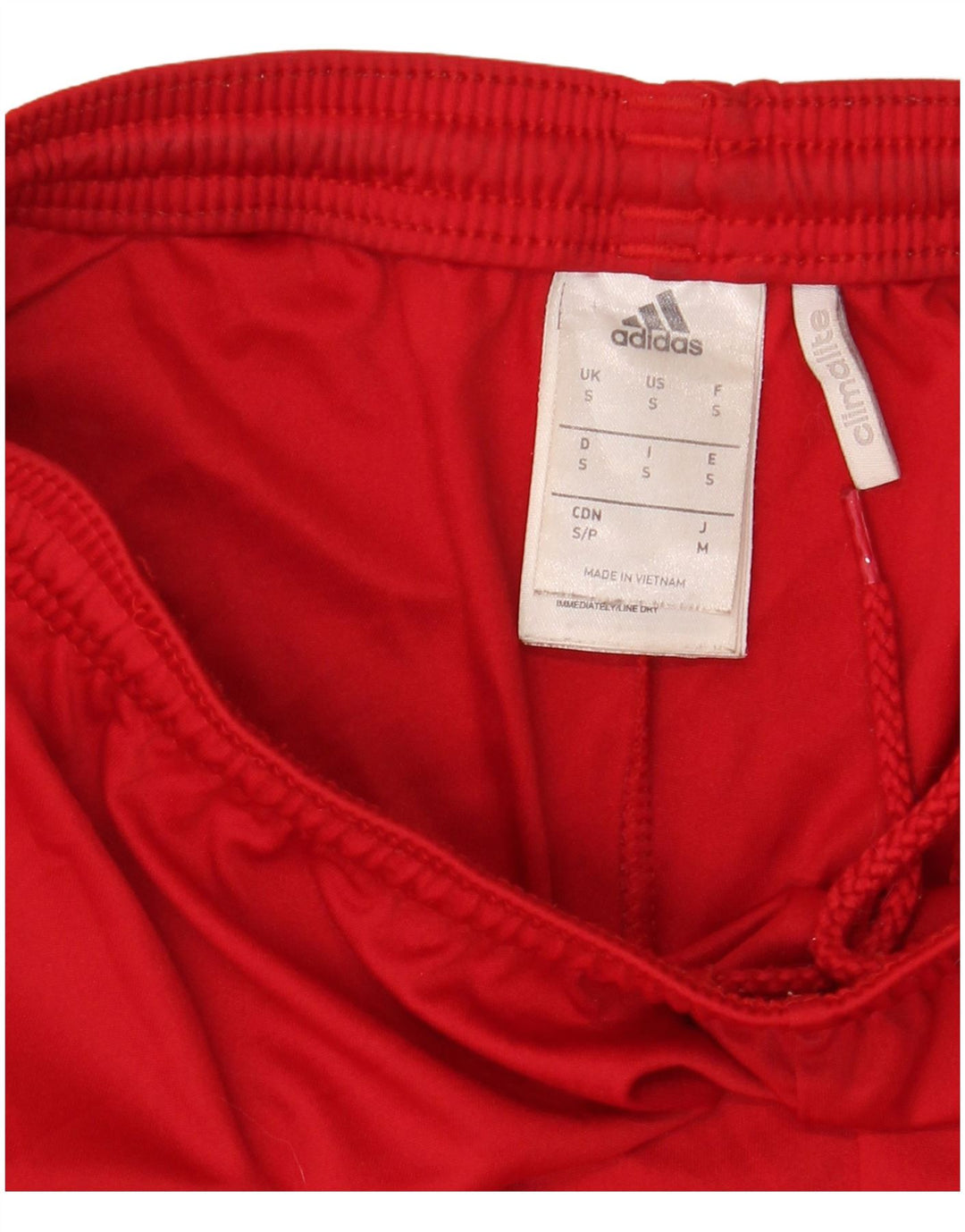 Adidas Herre Climalite Sportshorts Små Rød Polyester