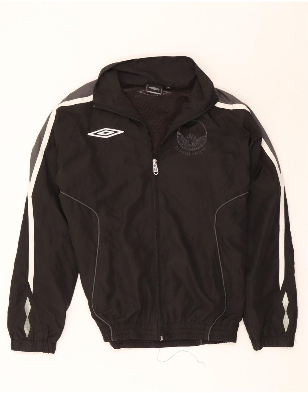 Umbro Herre grafisk træningsdragt Topjakke Medium Sort Colourblock Polyester