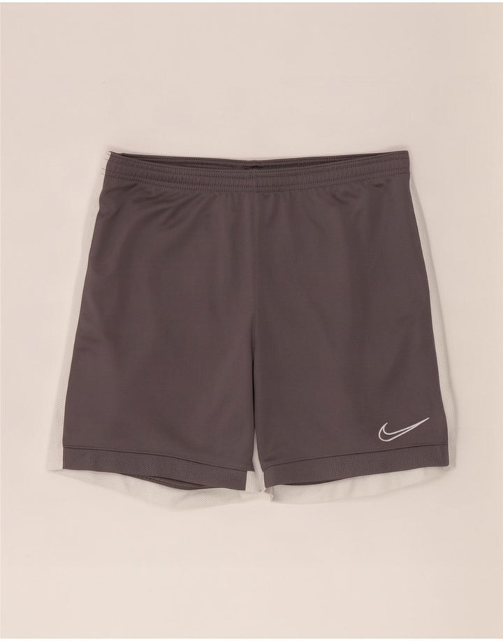 Nike Herre Dri Fit Sportshorts Medium Grey Colourblock Polyester