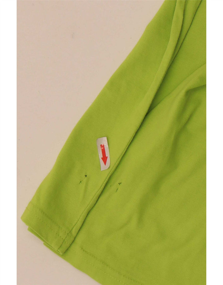Ellesse Herre T-Shirt Top Lille Grøn Bomuld