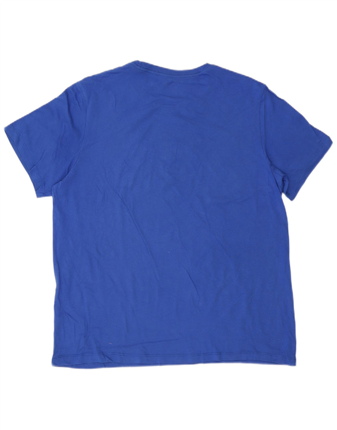 NIKE Herre Inter Milan Grafisk T-Shirt Top XL Blå Bomuld