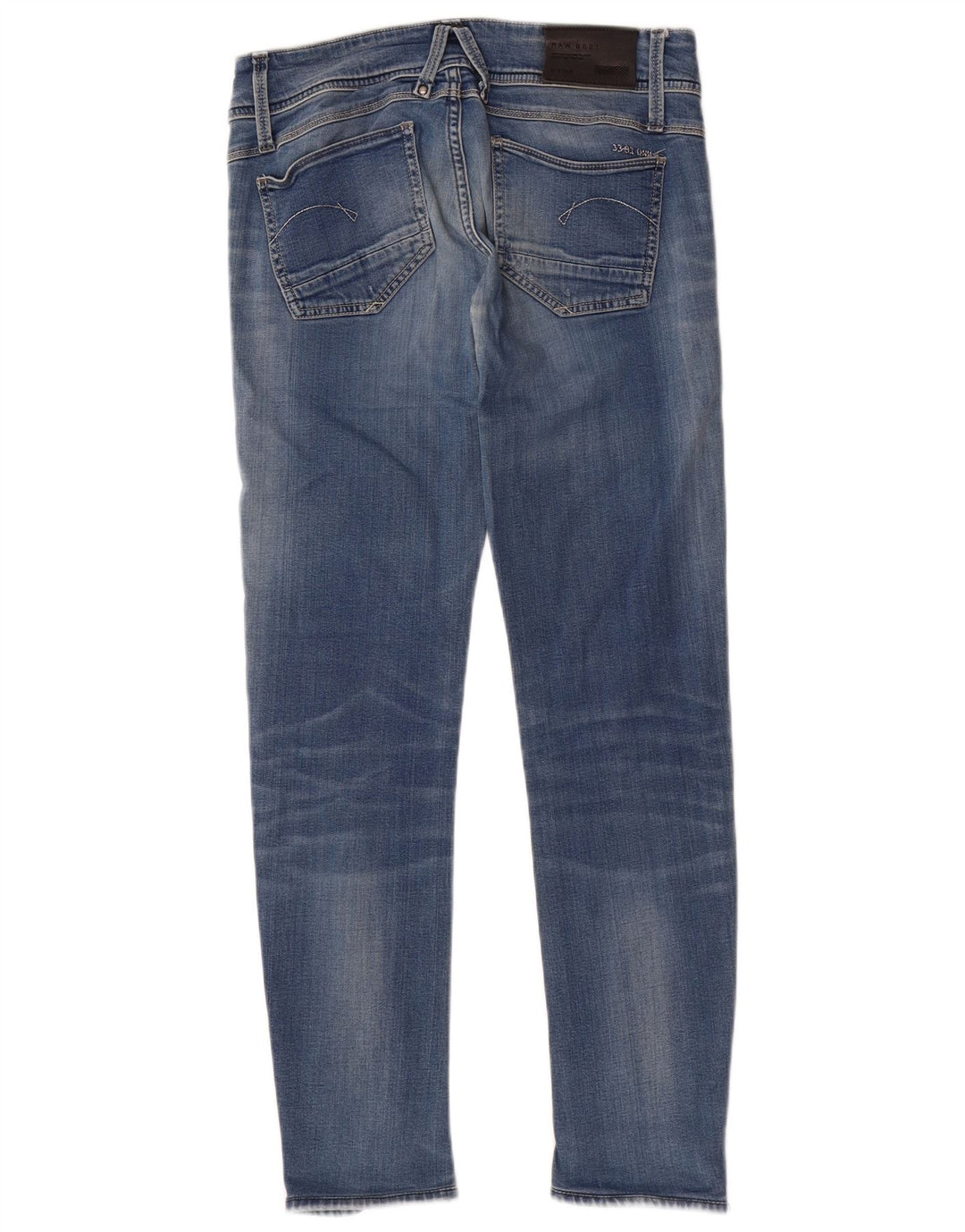 G-STAR Dame 3301 Slim Jeans W28 L32 Blå