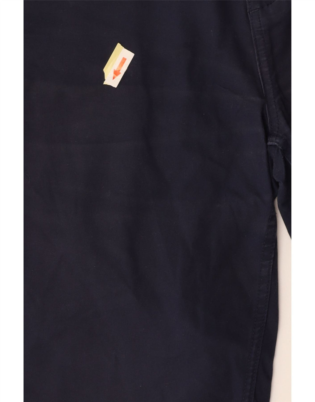 CHAMPION Herre Chino Shorts IT 50 Large W36 Marineblå Bomuld