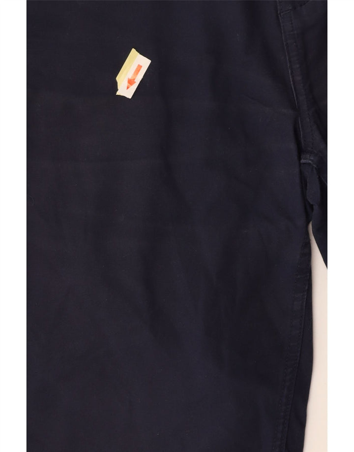 CHAMPION Herre Chino Shorts IT 50 Large W36 Marineblå Bomuld