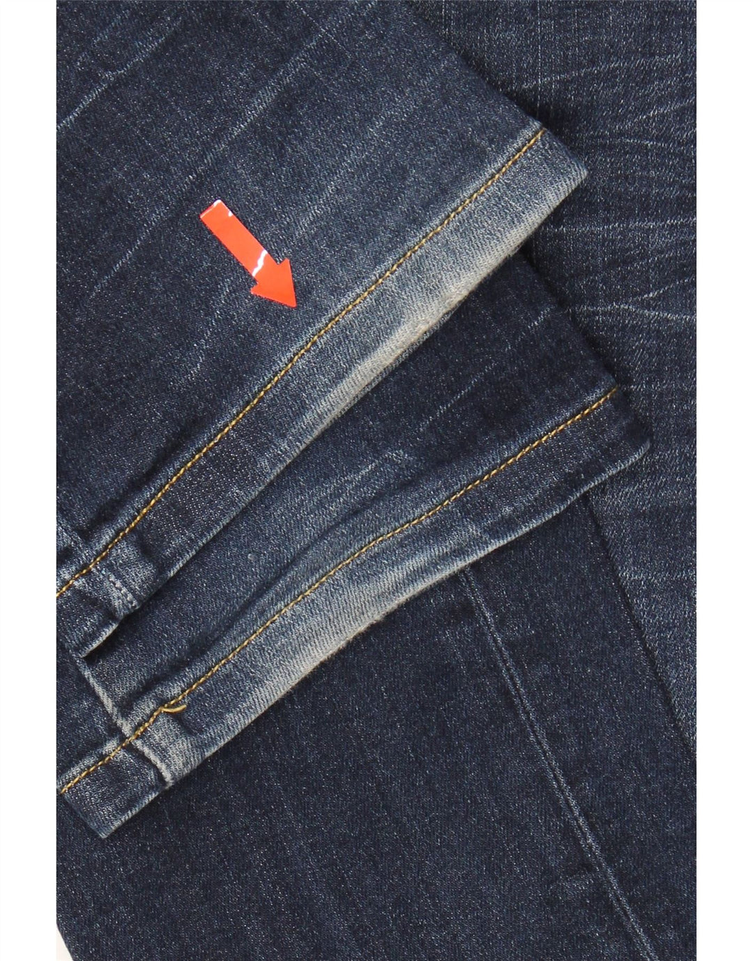 DESIGUAL Womens Regular Fit Straight Jeans W26 L31 Blue Cotton Vintage Desigual and Second-Hand Desigual from Messina Hembry 