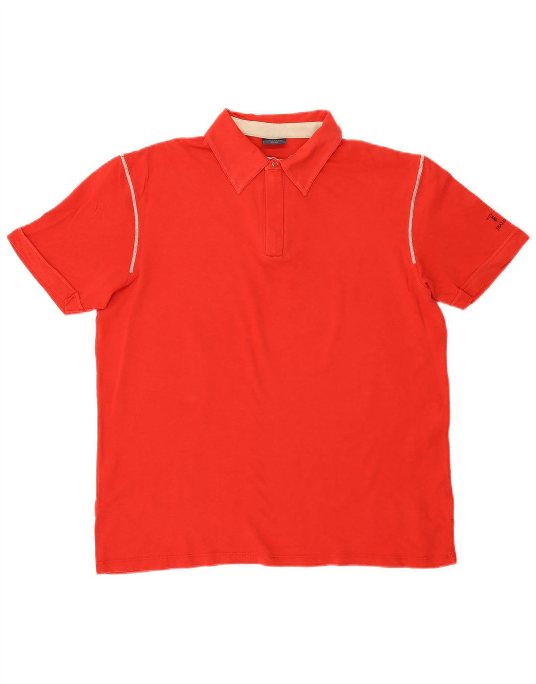 Trussardi herre poloshirt 2XL rød bomuld