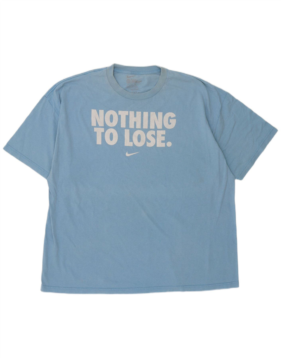 Nike Herre Loose Fit Grafisk T-Shirt Top 3XL Blå