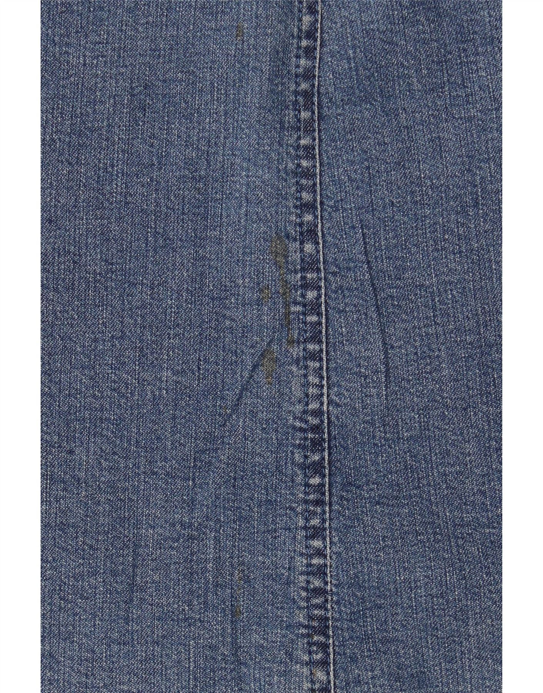 ARMANI Dame Denim Nederdel UK 14 Medium W28 Blå Bomuld