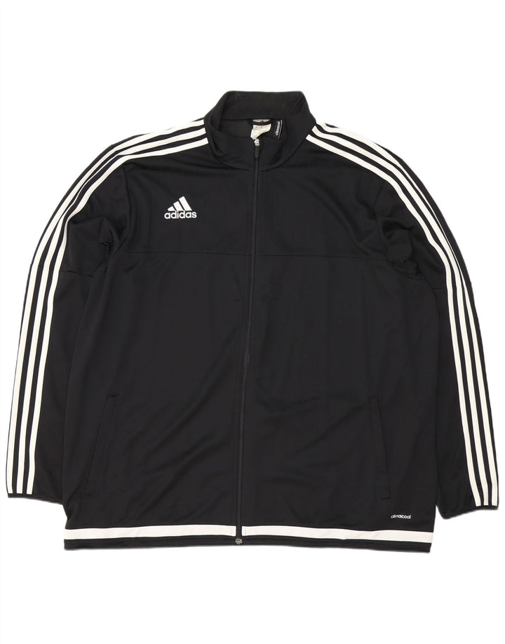 Adidas Herre Climacool Træningsdragt Topjakke 2XL Sort Polyester