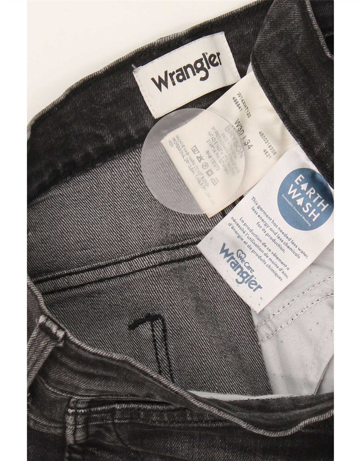 Wrangler Herre Bryson Slim Jeans W30 L34 Grå Bomuld