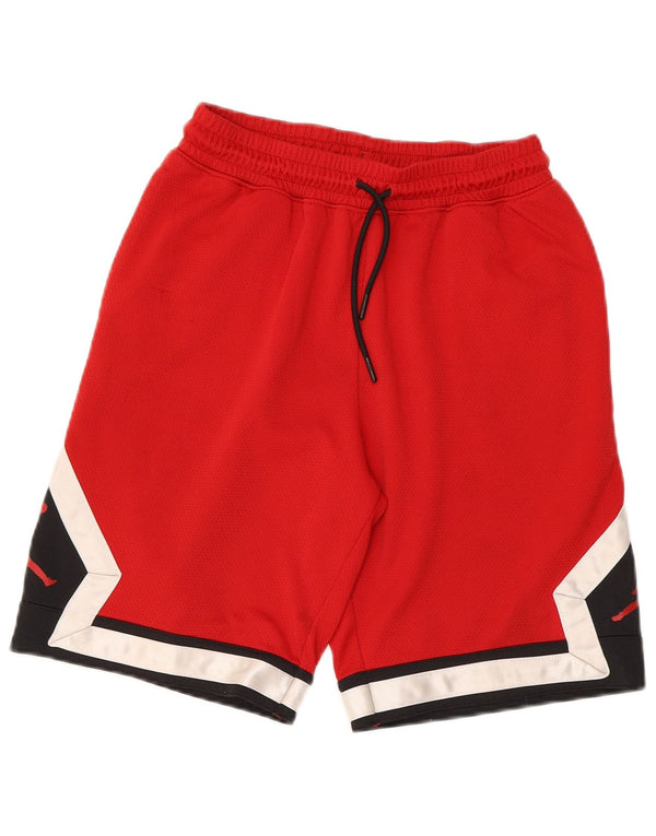 Jordan Boys Sports Shorts 12-13 år Rød Colourblock Polyester