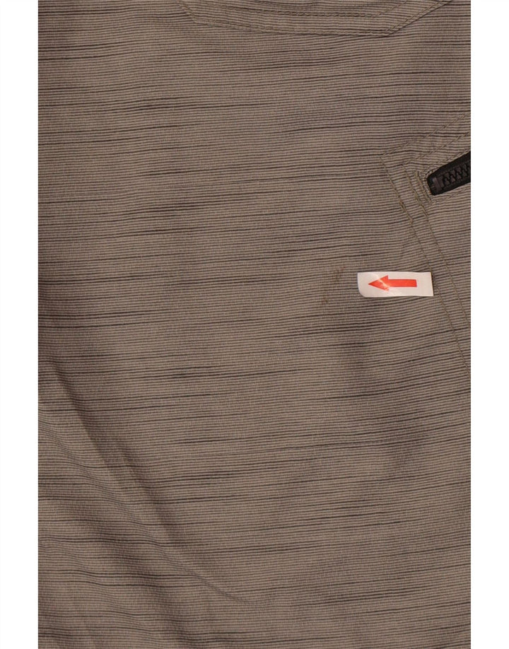 Lee Boys Cargo Shorts 11-12 år W27 Grå Flecked Polyester