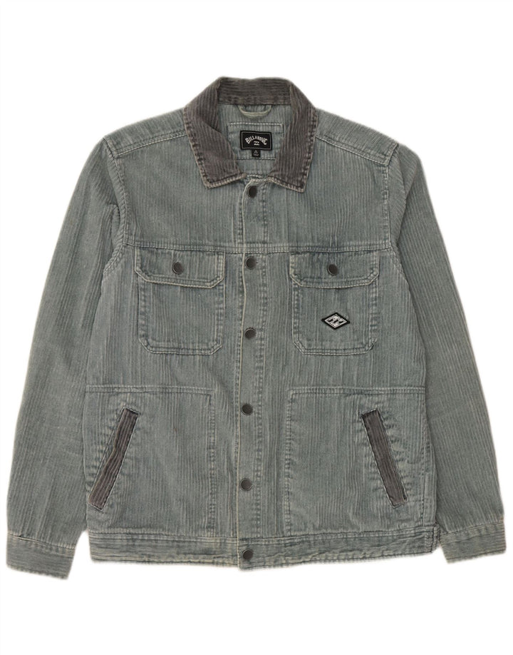 Billabong Herre Corduroy-jakke UK 38 Medium Blue Cotton