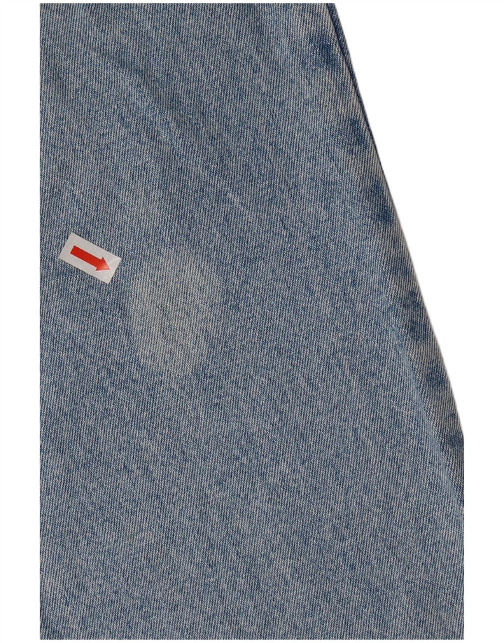 Roccobarocco Kvinder Højtaljede Tapered Jeans IT 45 Medium W31 L31 Blå