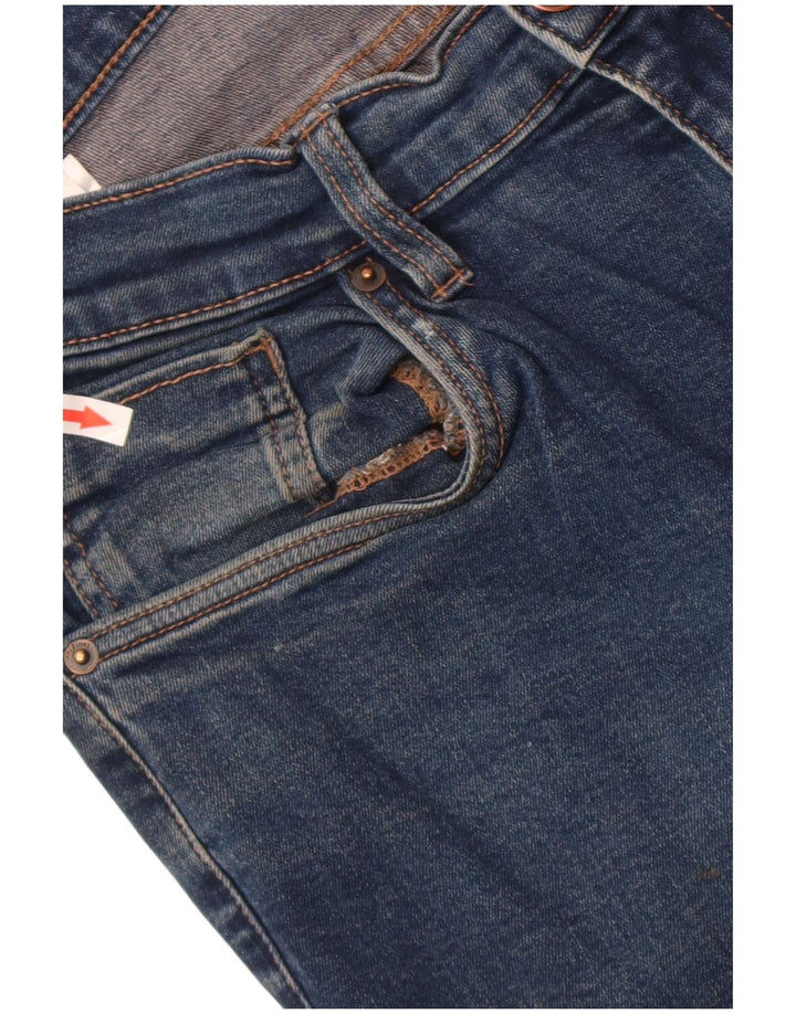 Penguin Herre Slim Jeans W34 L32 Blå Bomuld