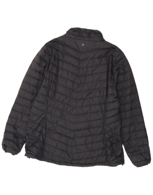 Mountain Warehouse Dame Polstret Jakke UK 20 2XL Sort Nylon