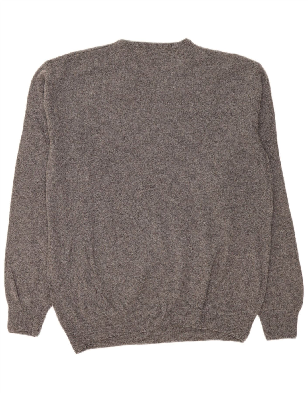 Kappa Herre V-hals sweater 3XL Grå lammeuld