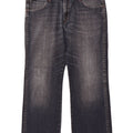 Wrangler Herre Roxboro Straight Jeans W36 L30 Blå Bomuld