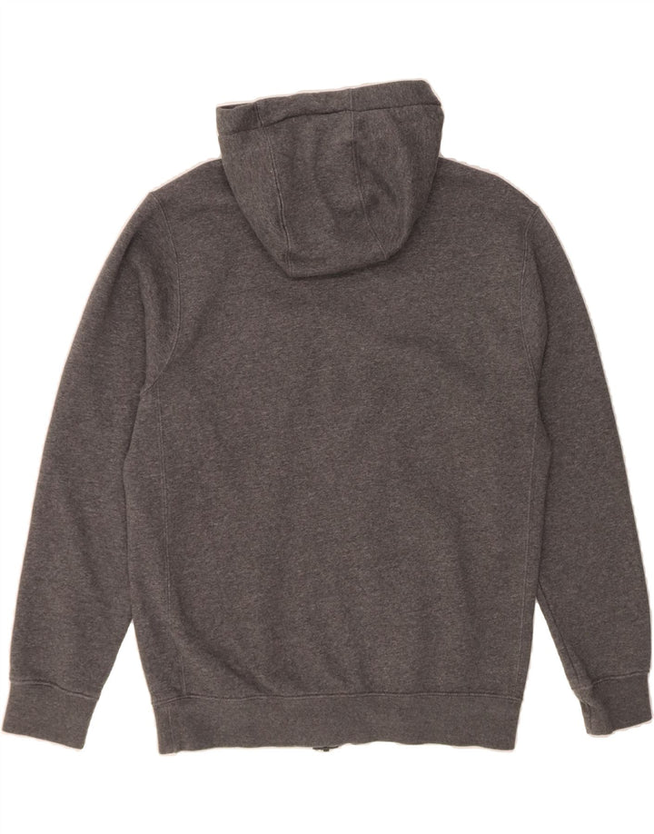NIKE Mens Zip Hoodie Sweater Small Grey Cotton Vintage Nike and Second-Hand Nike from Messina Hembry 