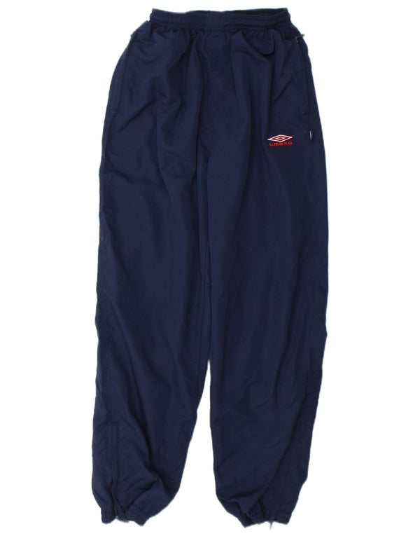 Umbro Boys Tracksuit Bukser Joggers 11-12 År Marineblå Polyester