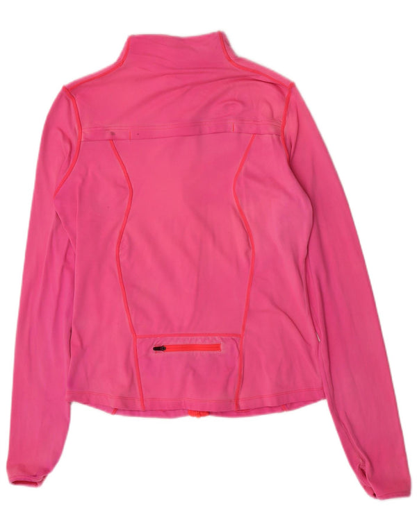 Ellesse Dame træningsdragt Topjakke UK 12 Medium Pink Nylon