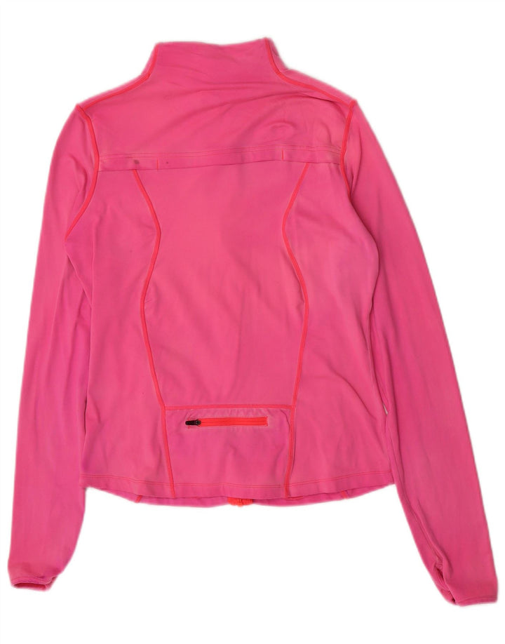 Ellesse Dame træningsdragt Topjakke UK 12 Medium Pink Nylon