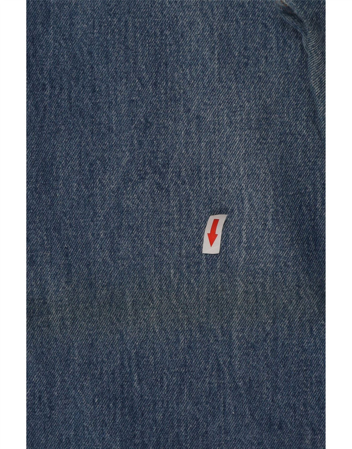 Levi's Herre 501 Straight Jeans W32 L28 Blå Bomuld