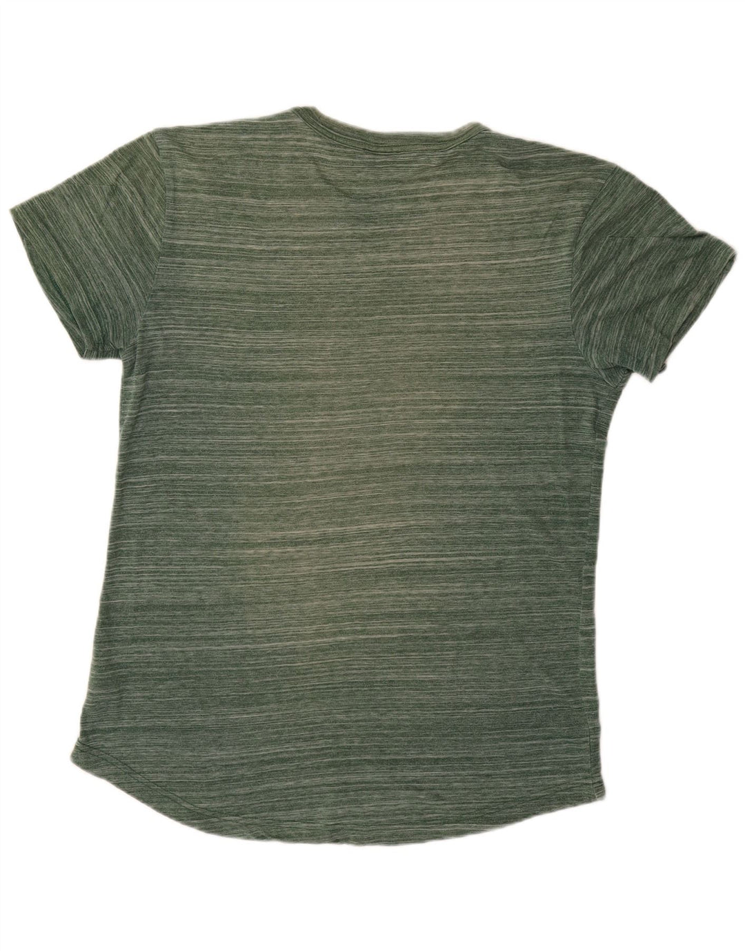 G-STAR Herre T-Shirt Top Medium Grøn Stribet Polyester