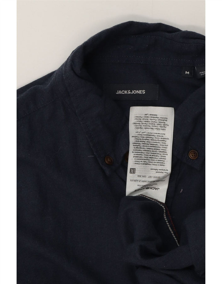Jack & Jones herreskjorte medium marineblå bomuld