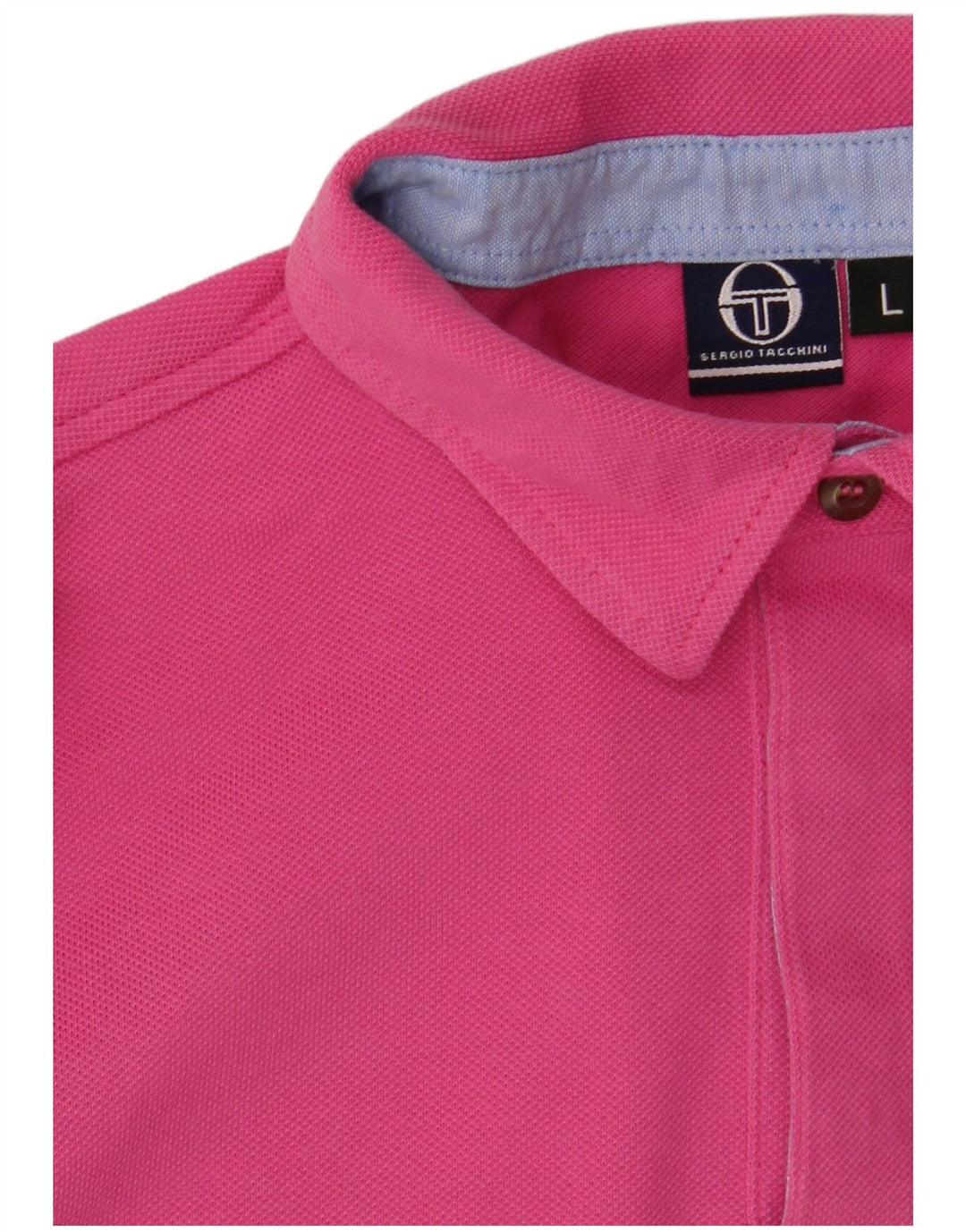 Sergio Tacchini Herre Polo Shirt Large Pink