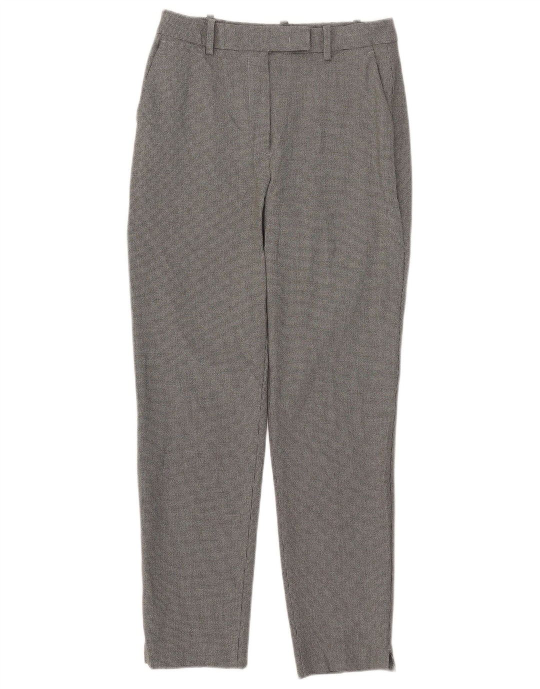 MARKS & SPENCER jakkesætsbukser til kvinder UK 8 Small W28 L27 Black Houndstooth
