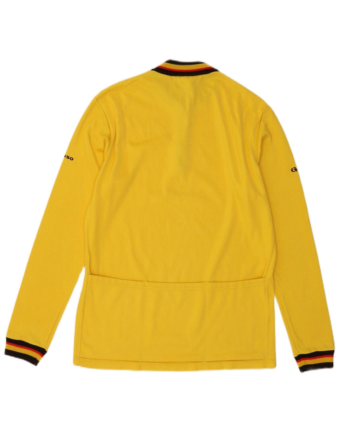 Gonso Herre Zip Neck Top Langærmet XL Gul Polyacryl