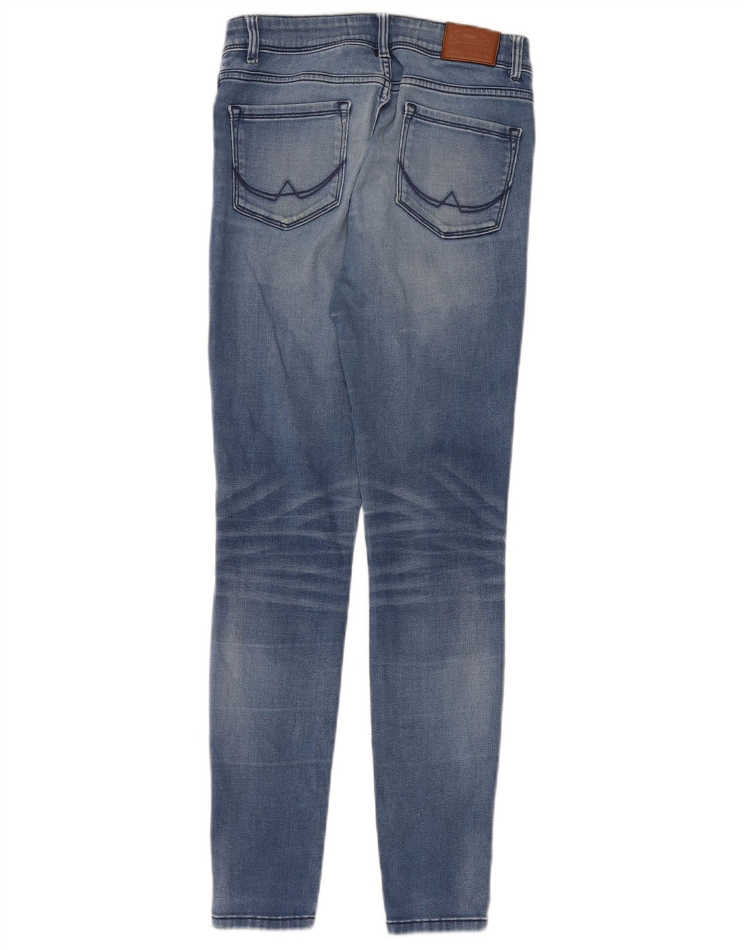 Superdry Womens Alexa Distressed Jegging Jeans W28 L30 Blue Cotton
