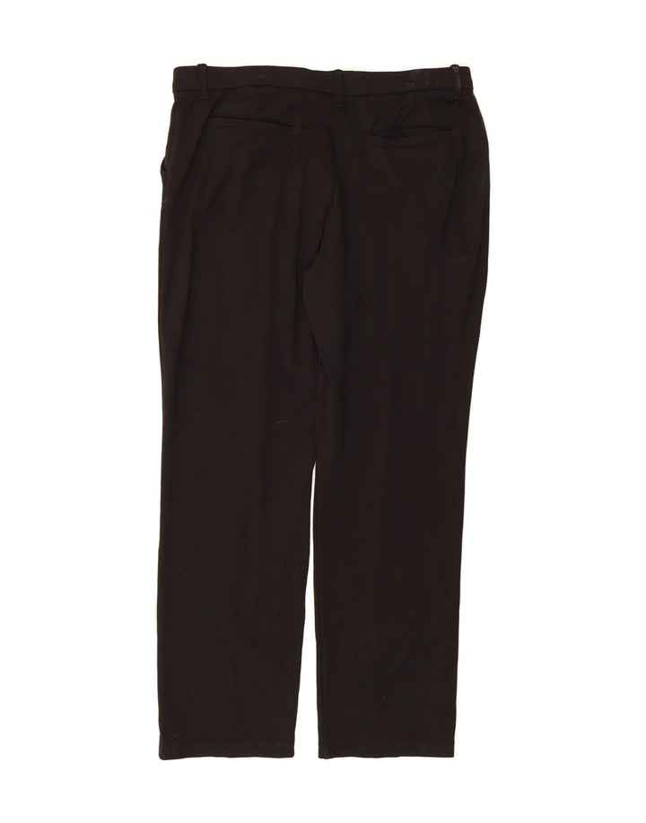 LEE Womens Regular Fit Straight Suit Trousers W36 L32 Black Vintage Lee and Second-Hand Lee from Messina Hembry 