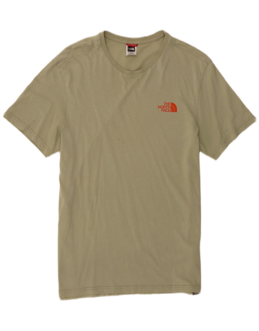 The North Face Herre T-Shirt Top Medium Khaki Bomuld