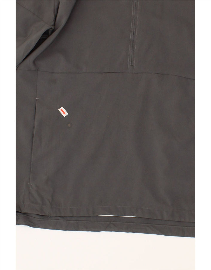 ADIDAS Womens Zip Neck Pullover Tracksuit Top UK 8/10 Small Grey Polyester Vintage Adidas and Second-Hand Adidas from Messina Hembry 